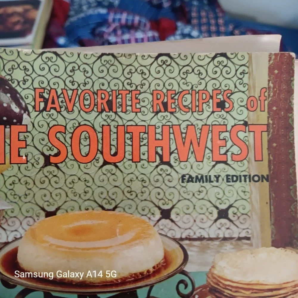 FAVORITE RECIPES The Southwest Cookbook Vintage Family Edition Comb Binding